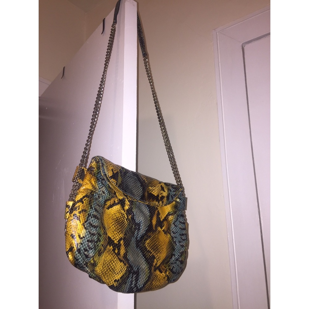 Botkier Multi Colored Snakeskin Fiona Shoulder Bag - image 2
